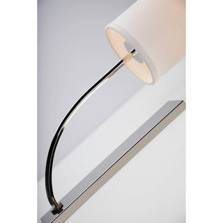 Slate Lampe Murale En Métal Et Tissu Minimaliste Moderne