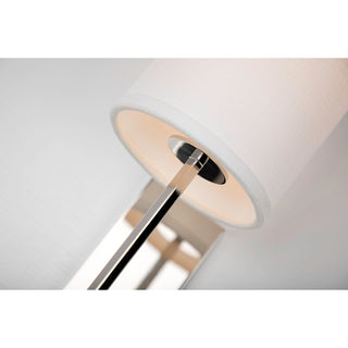 Slate Lampe Murale En Métal Et Tissu Minimaliste Moderne