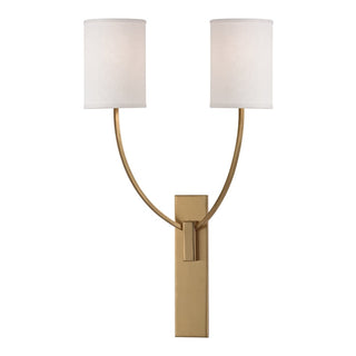Slate Lampe Murale En Métal Et Tissu Minimaliste Moderne