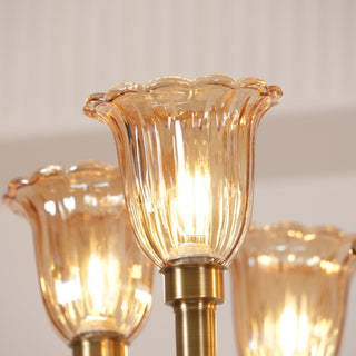 Tempo Lustre Métal Laiton Art Déco Vintage