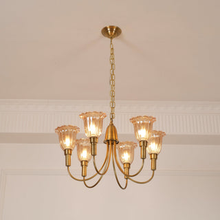 Tempo Lustre Métal Laiton Art Déco Vintage