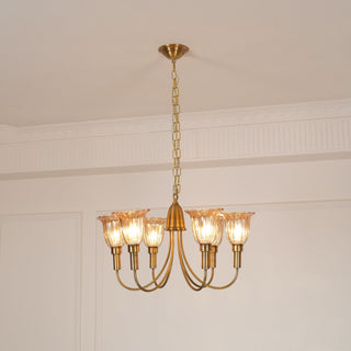 Tempo Lustre Métal Laiton Art Déco Vintage