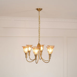 Tempo Lustre Métal Laiton Art Déco Vintage