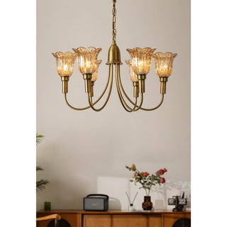 Tempo Lustre Métal Laiton Art Déco Vintage