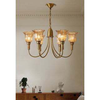 Tempo Lustre Métal Laiton Art Déco Vintage