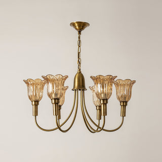 Tempo Lustre Métal Laiton Art Déco Vintage