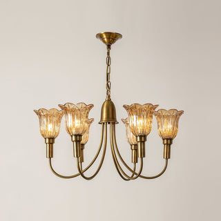 Tempo Lustre Métal Laiton Art Déco Vintage