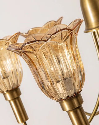 Tempo Lustre Métal Laiton Art Déco Vintage