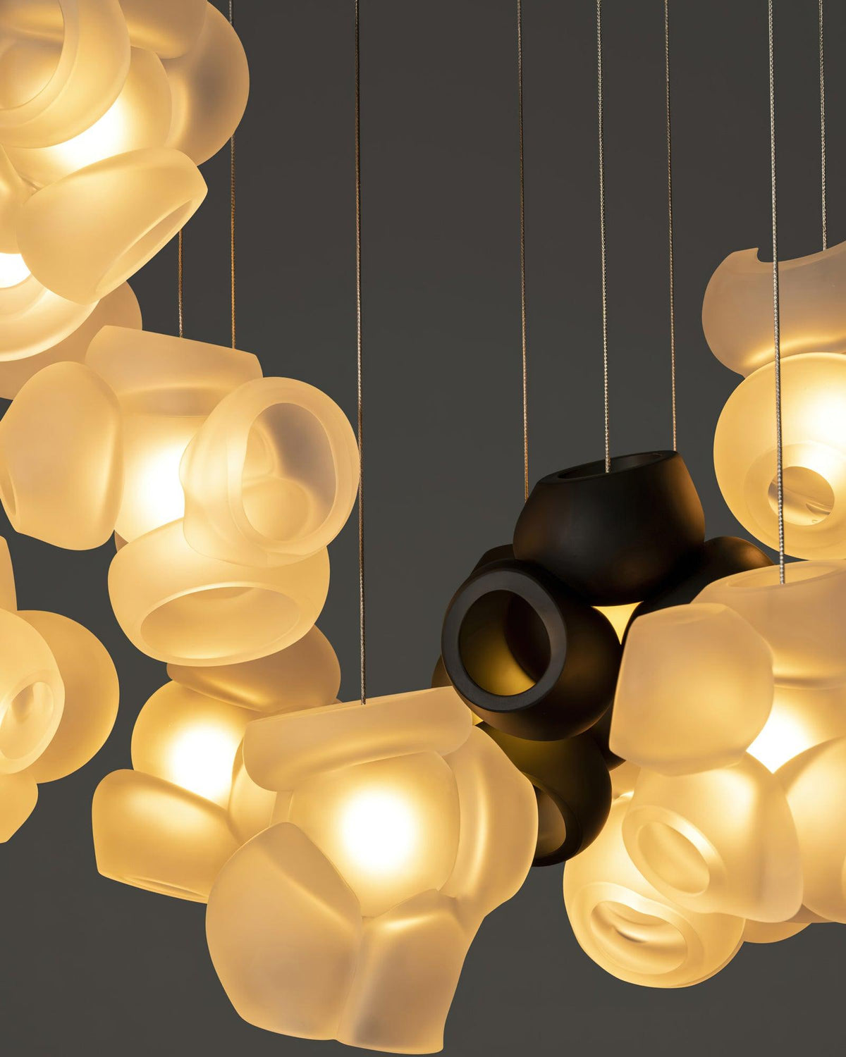 Brenona Suspension en Verre Cluster de Bulles