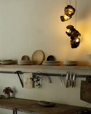 Zamarir Suspension en Verre Cluster de Bulles