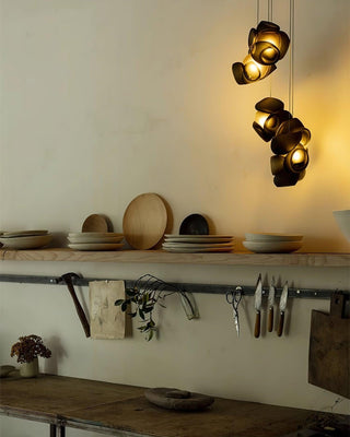 Zamarir Suspension en Verre Cluster de Bulles