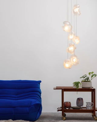 Zamarir Suspension en Verre Cluster de Bulles