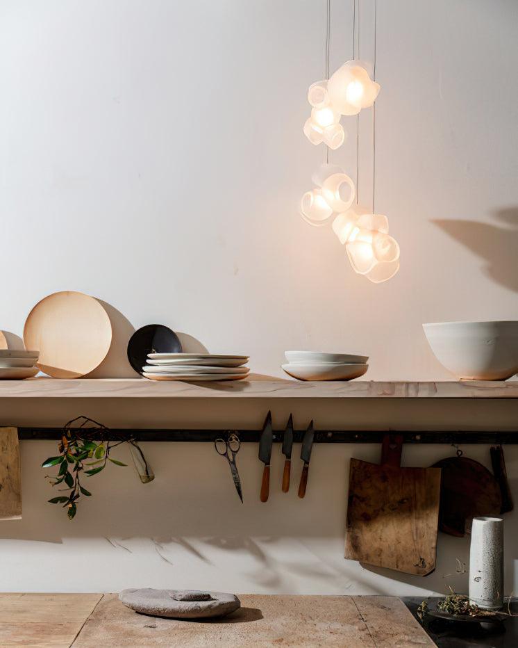 Brenona Suspension en Verre Cluster de Bulles