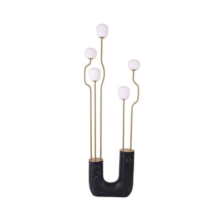 Aria Elegant Comet Floor Lamp-Neutral Decor