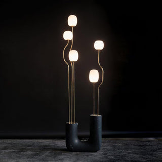 Aria Elegant Comet Floor Lamp-Neutral Decor