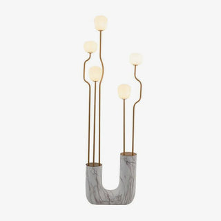 Aria Elegant Comet Floor Lamp-Neutral Decor