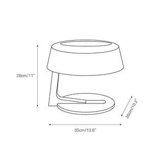 Thalise Lampe à Poser