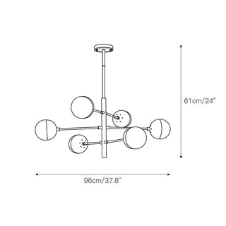 Ultra Lustre Métal Laiton Verre Minimaliste Moderne