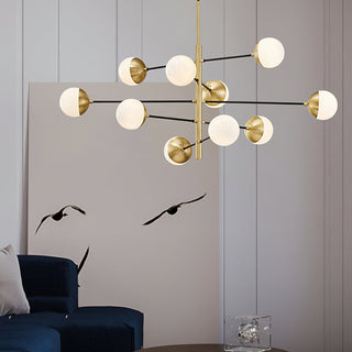 Ultra Lustre Métal Laiton Verre Minimaliste Moderne
