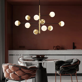 Ultra Lustre Métal Laiton Verre Minimaliste Moderne
