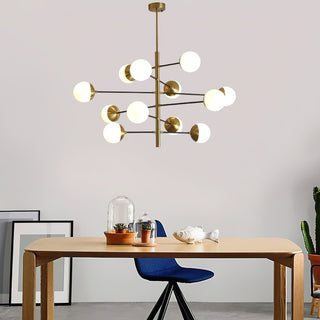 Ultra Lustre Métal Laiton Verre Minimaliste Moderne