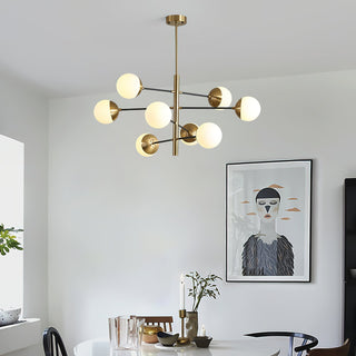 Ultra Lustre Métal Laiton Verre Minimaliste Moderne