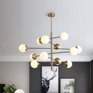 Ultra Lustre Métal Laiton Verre Minimaliste Moderne