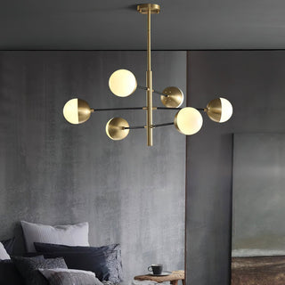 Ultra Lustre Métal Laiton Verre Minimaliste Moderne