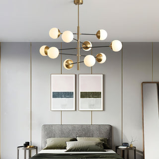 Ultra Lustre Métal Laiton Verre Minimaliste Moderne