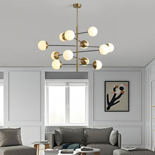 Ultra Lustre Métal Laiton Verre Minimaliste Moderne