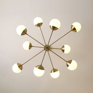 Ultra Lustre Métal Laiton Verre Minimaliste Moderne