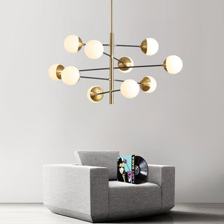 Ultra Lustre Métal Laiton Verre Minimaliste Moderne