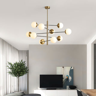 Ultra Lustre Métal Laiton Verre Minimaliste Moderne