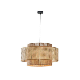 Ulshayra Lampe Suspension en Rotin Concentrique
