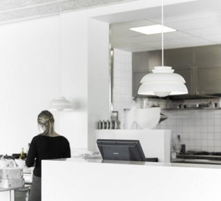 Orlenna Suspension Scandinave Blanche