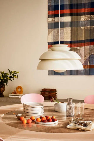 Orlenna Suspension Scandinave Blanche