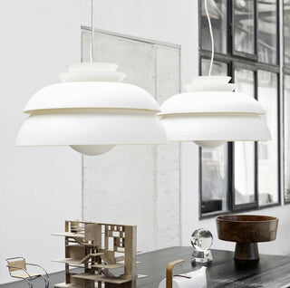 Orlenna Suspension Scandinave Blanche