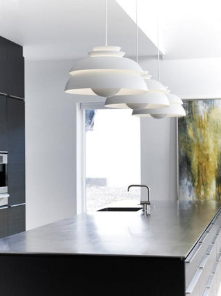 Orlenna Suspension Scandinave Blanche