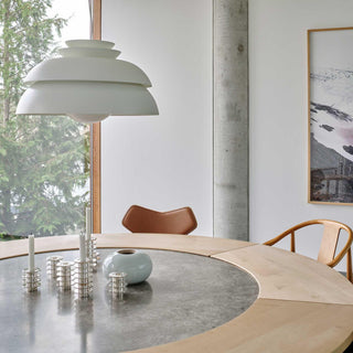 Orlenna Suspension Scandinave Blanche