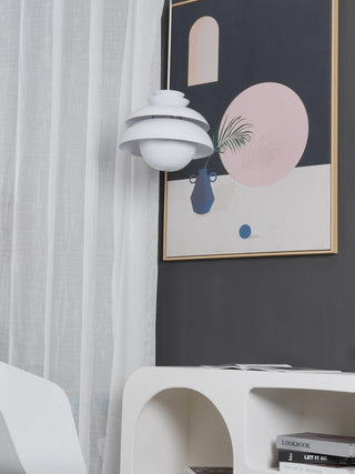 Orlenna Suspension Scandinave Blanche