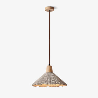 Solara Lampe suspendue en béton plissé