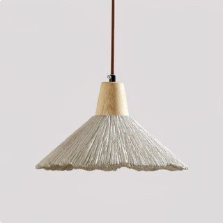 Solara Lampe suspendue en béton plissé