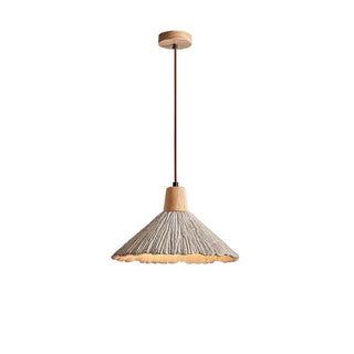 Solara Lampe suspendue en béton plissé