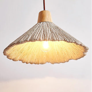 Solara Lampe suspendue en béton plissé