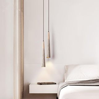 Solara Lampe suspendue en béton plissé