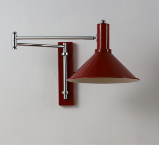 Cone Swing Arm Wall Sconce-Neutral Decor