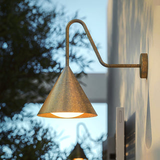 Forgecone Rustic Cone Wall Light-Neutral Decor