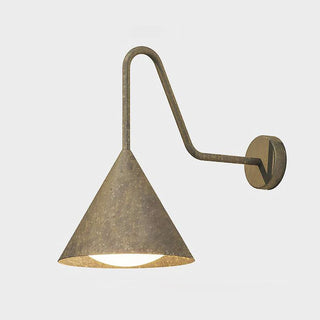 Whorl Lampe Murale Métal Acrylique Industrielle Vintage