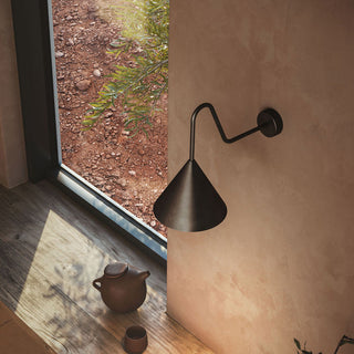 Whorl Lampe Murale Métal Acrylique Industrielle Vintage
