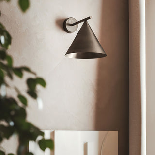 Whorl Lampe Murale Métal Acrylique Industrielle Vintage